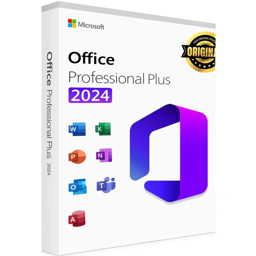 Microsoft Office 2024 Professional Plus Key for 1 PC | Windows | Lifetime | -